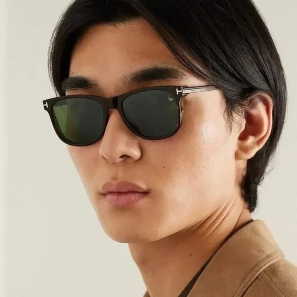 NEW TOM FORD SINATRA TF1104 52N HAVANA GREEN MEN SUNGLASSES TOM FORD FT1104 52N